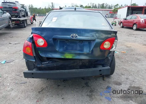 2004 Toyota Corolla Le z USA, uszkodzony, nr VIN 2T1BR32E54C297464